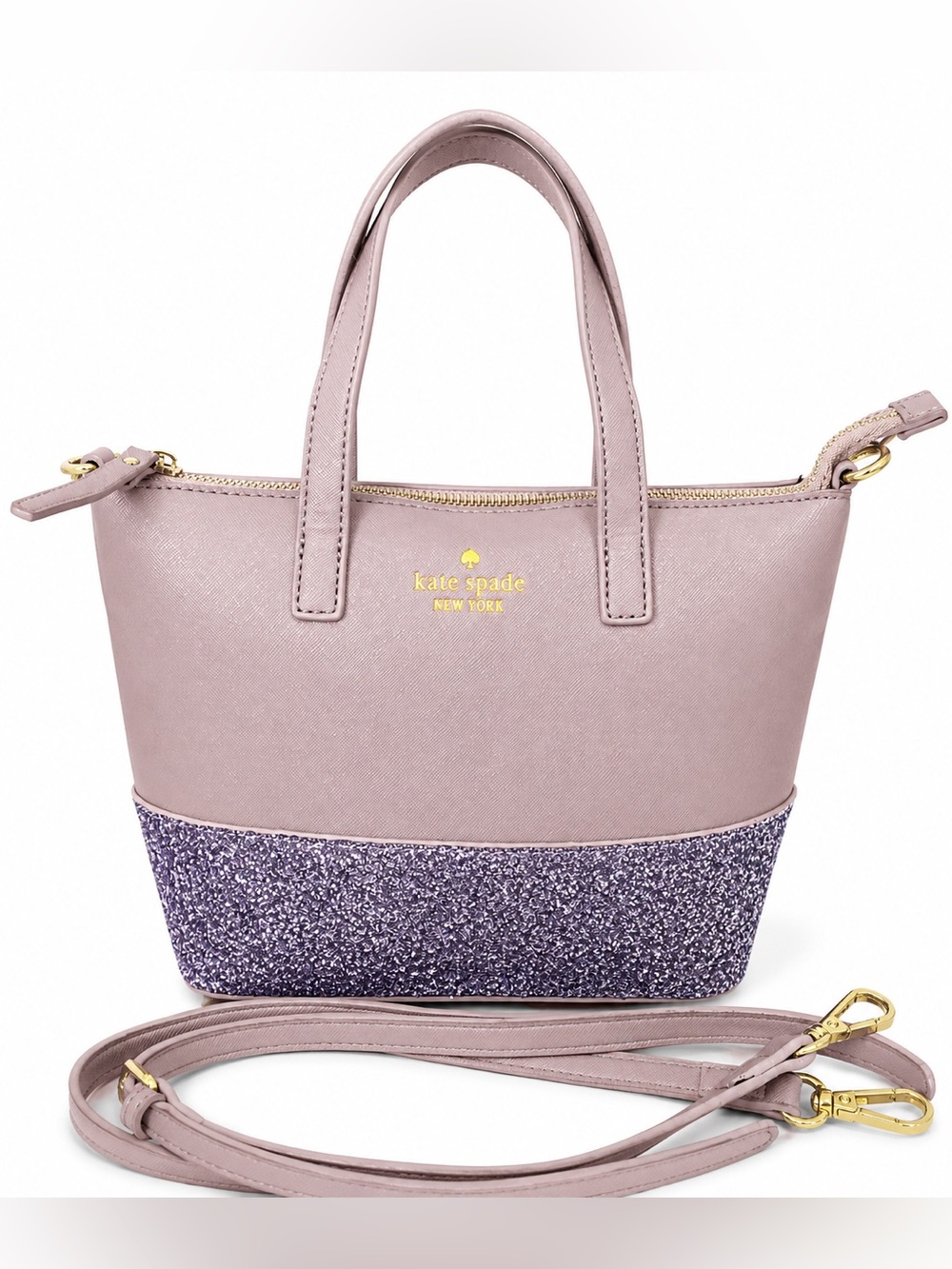 Kate Spade New York Greta Court Ina Glitter Small Crossbody Satchel